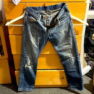 Vintage Polo Ralph Lauren 867 Straight Blue Jeans 30x32